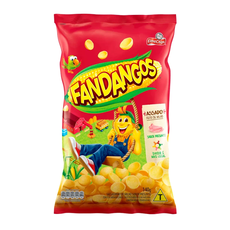 Salgadinho Fandangos Presunto Pacote 140G
