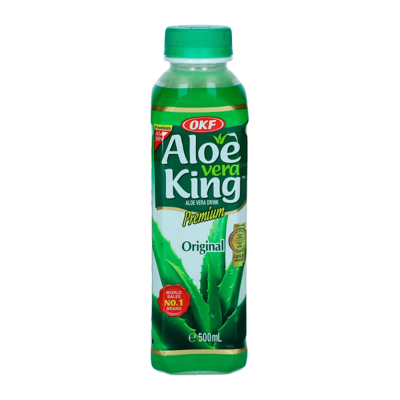 Suco de Uva Verde Okf Com Aloe Vera Garrafa Pet 500Ml
