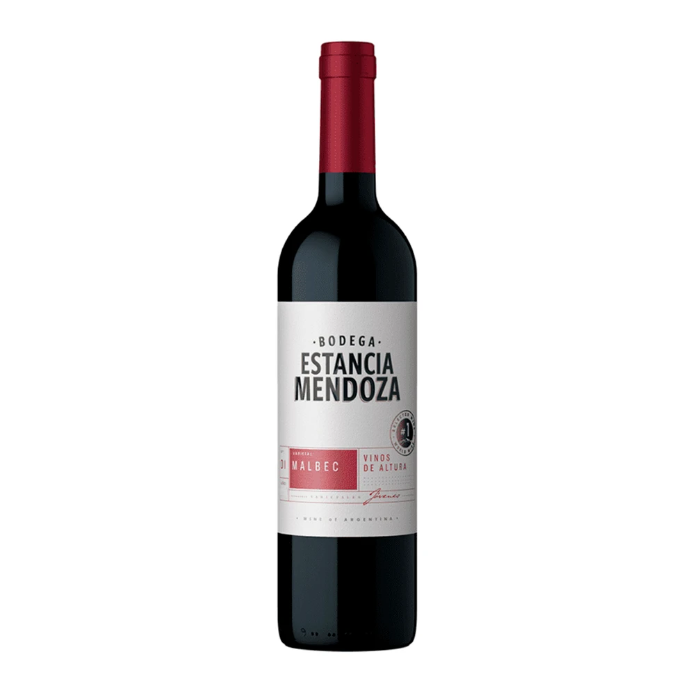 Vinho Argentino Estancia Mendoza Malbec Garrafa 750ml