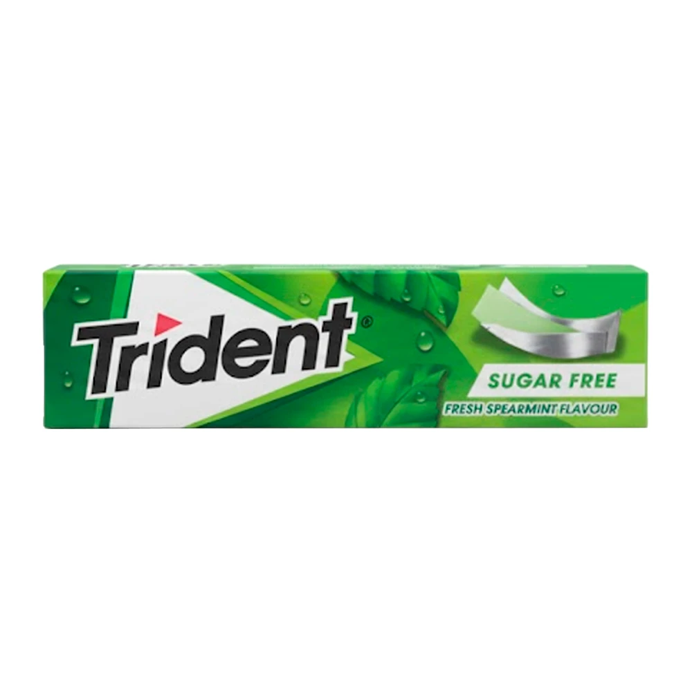 Chiclete Trident Americano Menta Sem Açúcar 13.5G