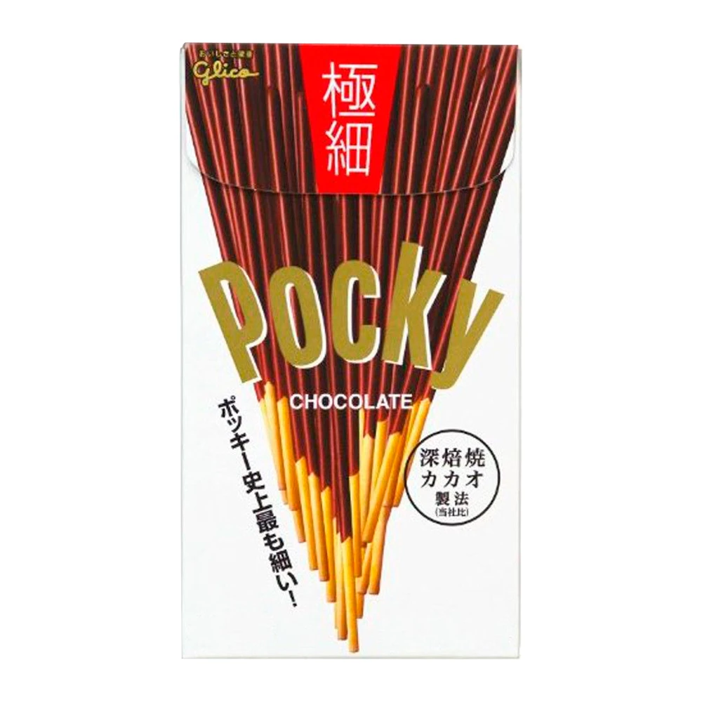 Palitinho Glico Pocky Extra Fino Chocolate 69G