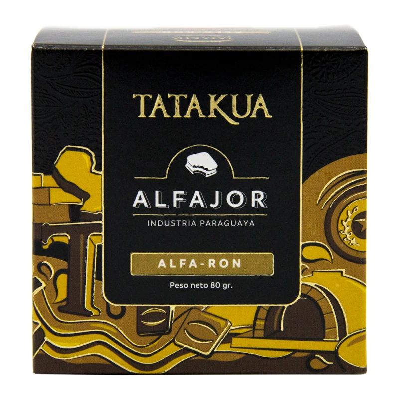 Alfajor Tatakua Recheado Cachaça Paraguaia Fortin 80G