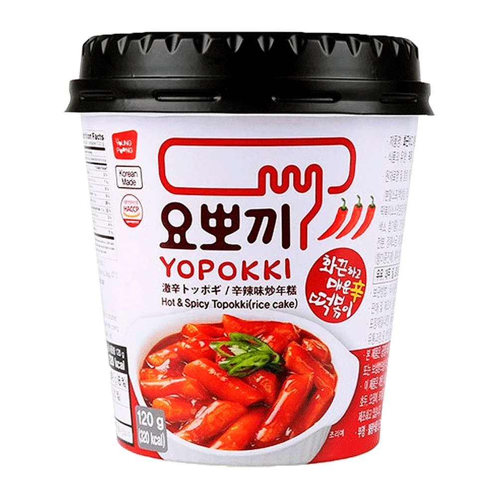 Topokki Yopokki Hot Spicy Pote 140G
