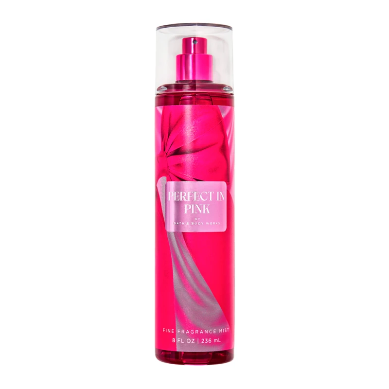 Colônia Corporal Bath & Body Works Perfect In Pink 236Ml