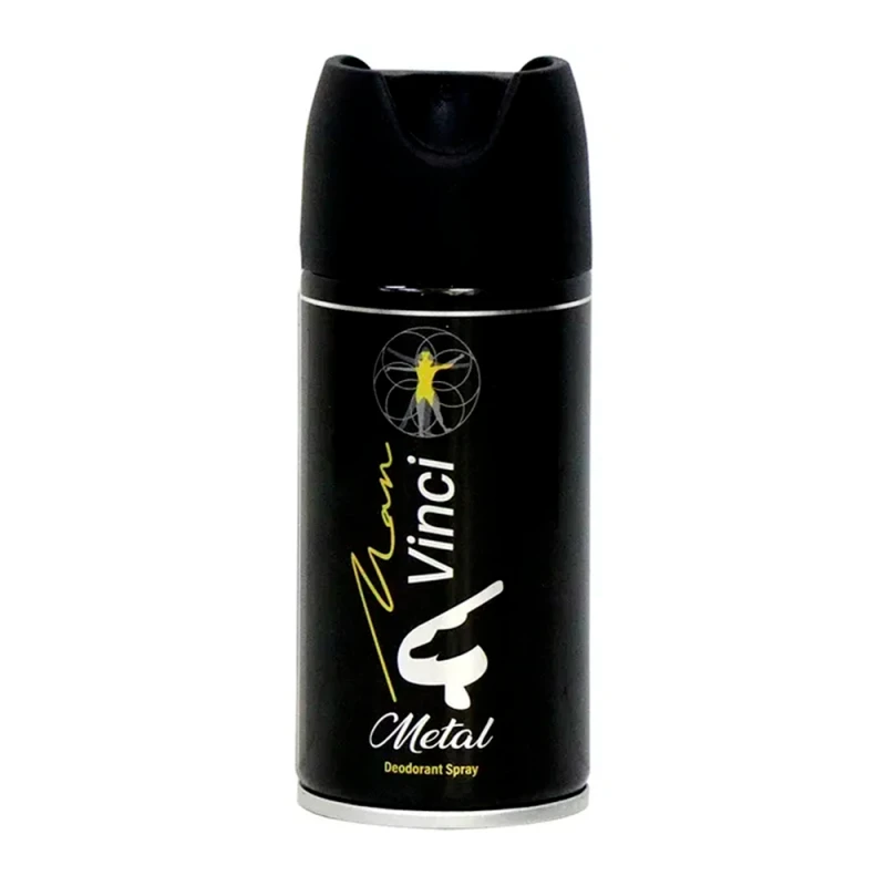 Desodorante Secrets London Vinci Spray Masculino Metal 150Ml