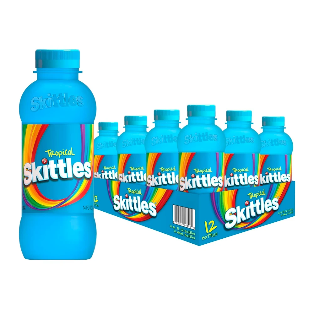 Suco Skittles Tropical Caixa 12X414Ml