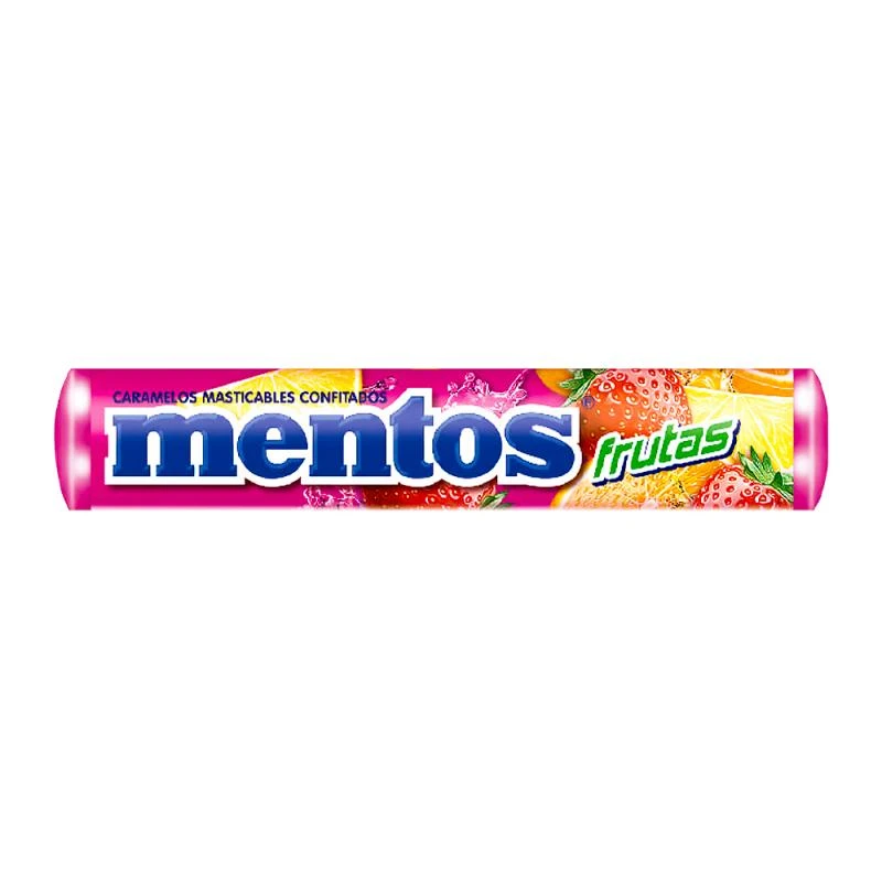Bala Mentos Frutas 29.7G
