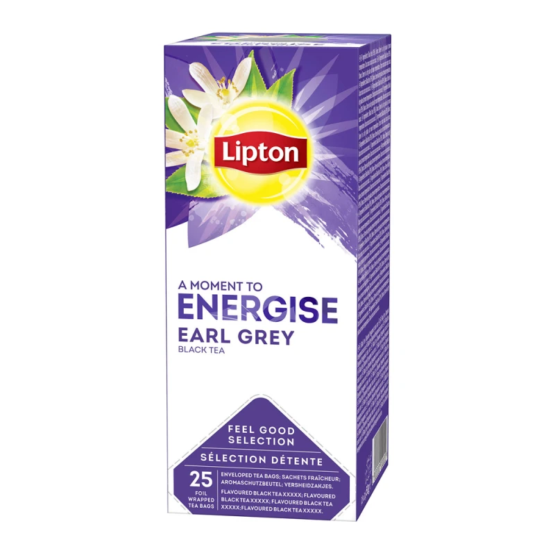 Chá Preto Lipton Earl Grey 25 Saquinhos 2G