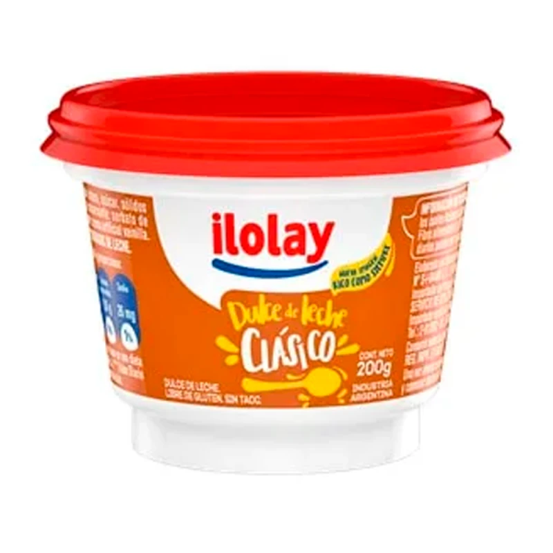 Doce de Leite Argentino Ilolay Pote 200G