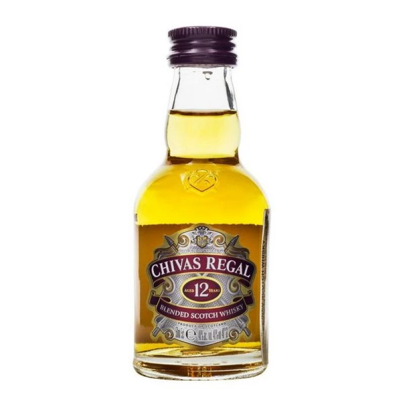 Whisky Chivas Regal Miniatura 50Ml