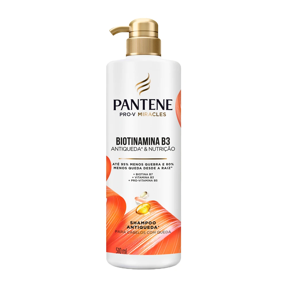 Shampoo Pantene Biotinamina 510Ml