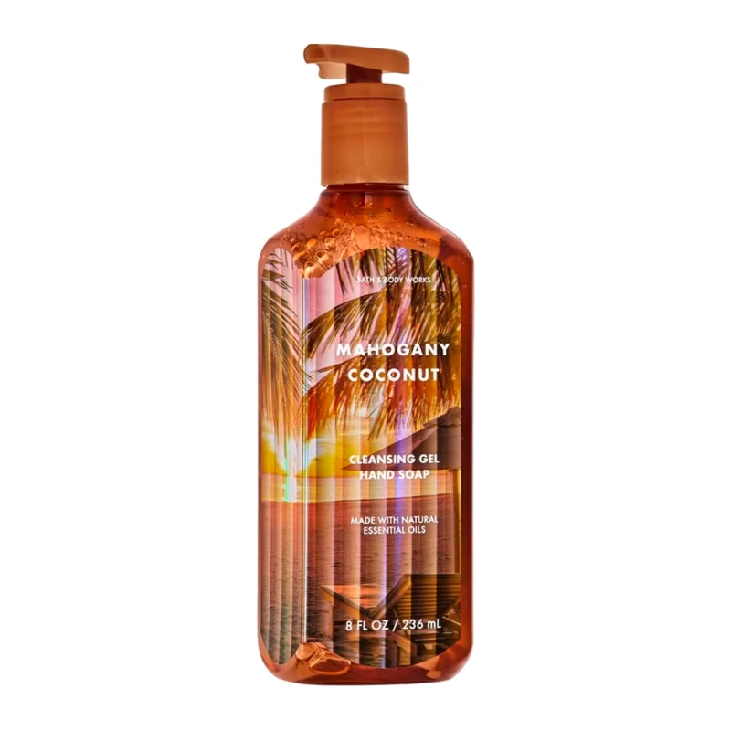 Sabonete Líquido em Gel Bath & Body Works Mahogany Coco 236Ml