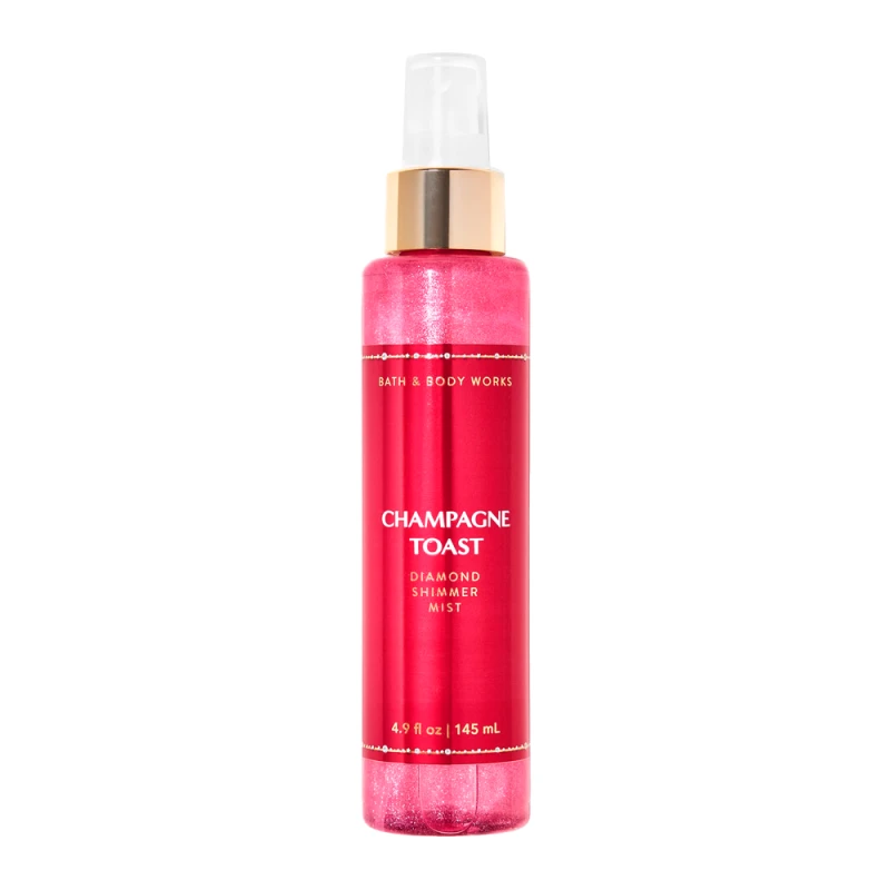 Colônia Corporal Com Brilho Bath & Body Works Champagne Toast 145Ml