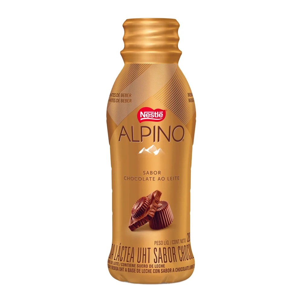 Achocolatado Nestle Com Chocolate Alpino PET 280ml