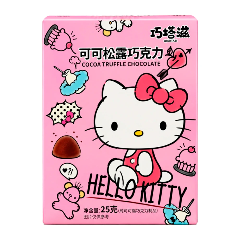 Chocolate Sanrio Hello Kitty Trufa Original Caixa 25G