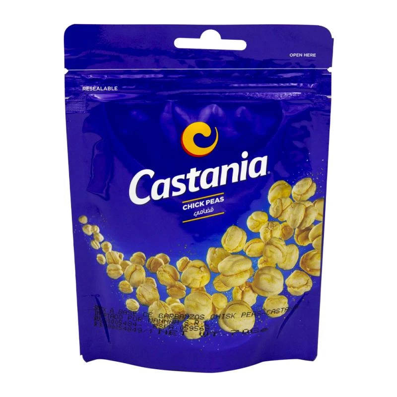 Grão de Bico Crocante Temperado Castania 70G