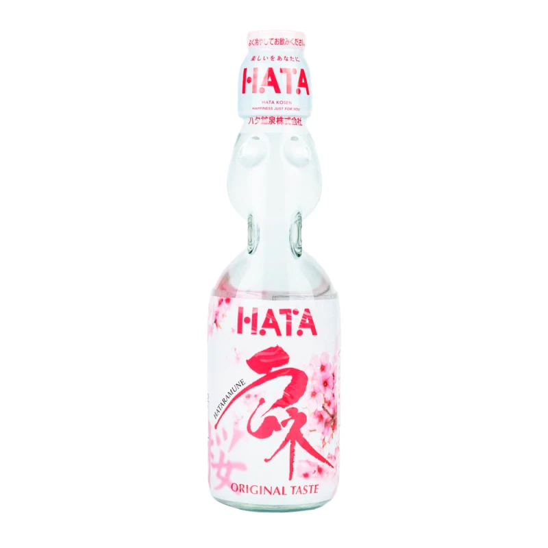 Refrigerante Japonês Ramune Original Sakura 200Ml
