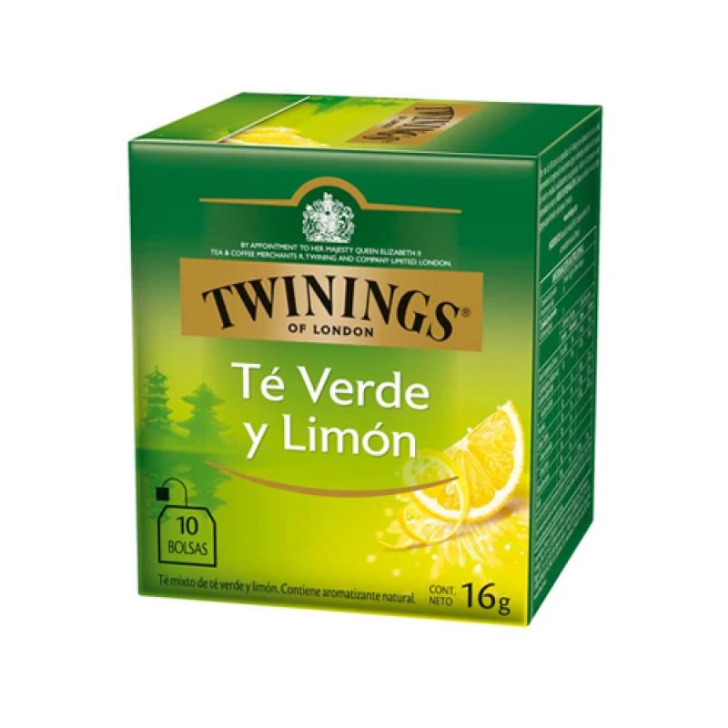 Chá Verde e Limão 10 Saquinhos Twinings
