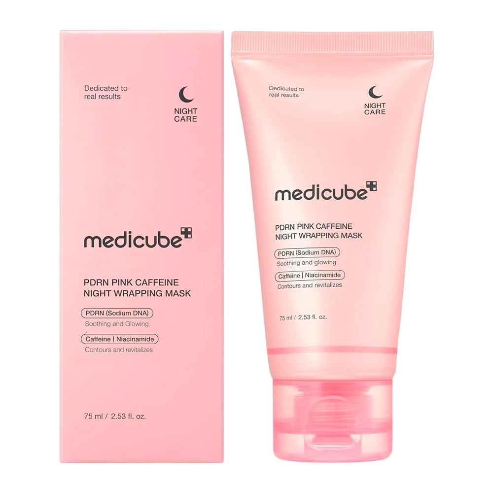 Máscara Facial Medicube Night Pdrn Caffeine Caixa 75Ml