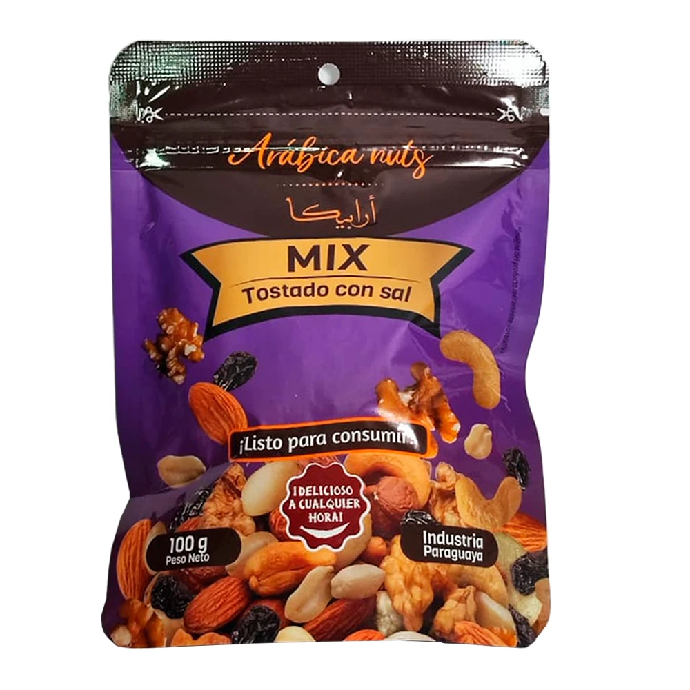 Nozes Misturadas Arabica Nuts pacote 100g