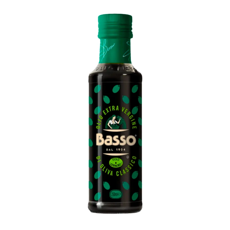 Azeite de Oliva Extra Virgem Basso Garrafa 250Ml