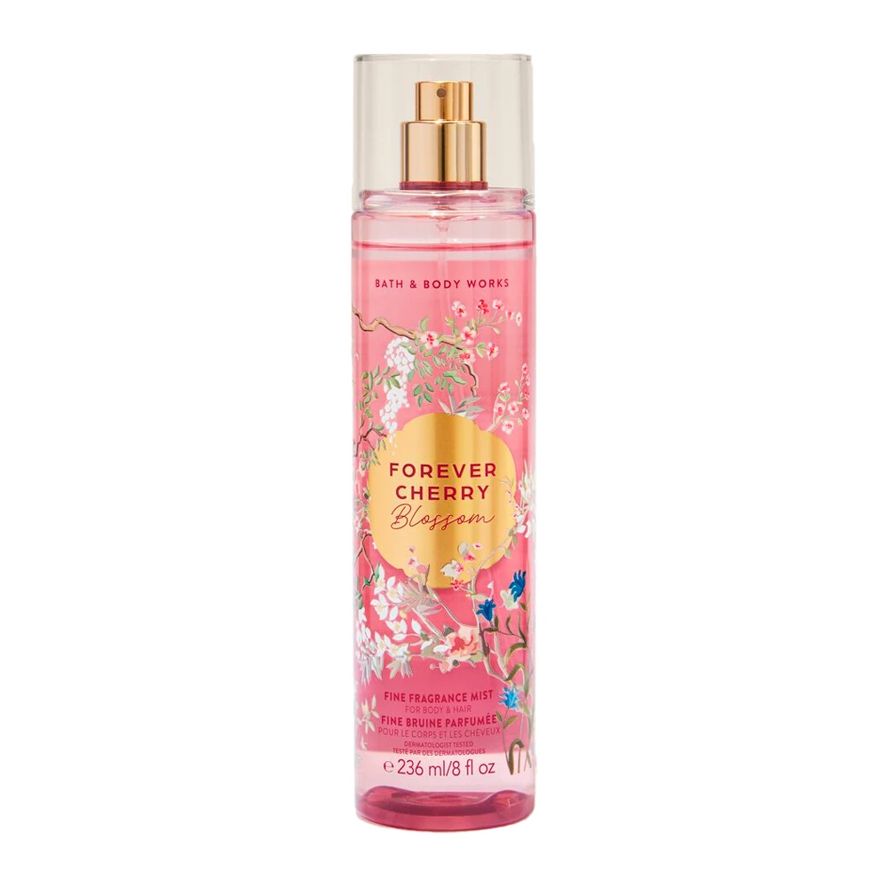 Colônia Corporal Bath & Body Works Forever Cherry 236Ml