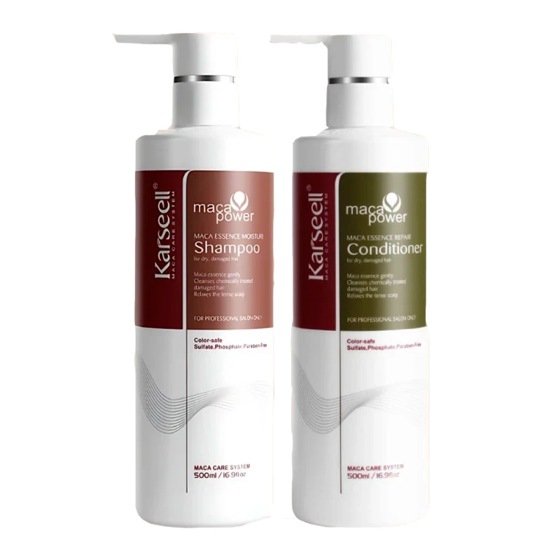 Kit Karseell Reparação (Shampoo + Condicionador) 500Ml