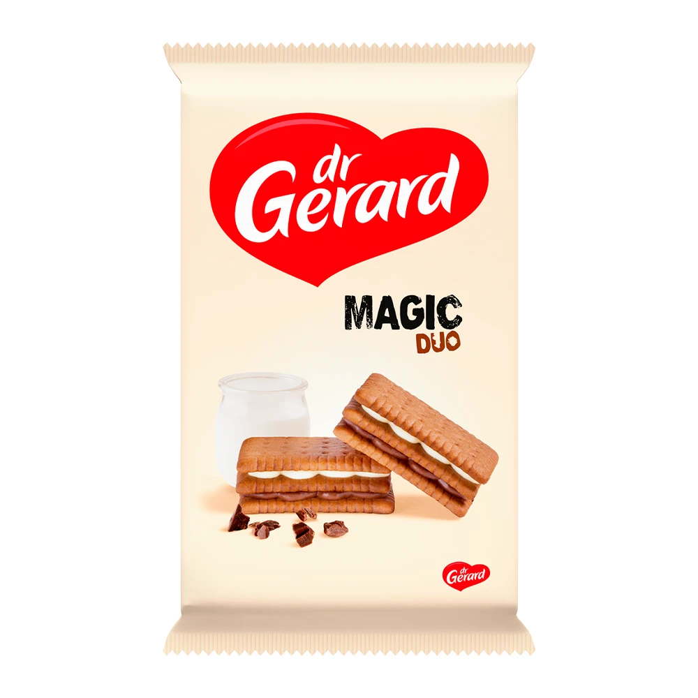 Bolacha Dr Gerard Magic Duo Pacote 144G