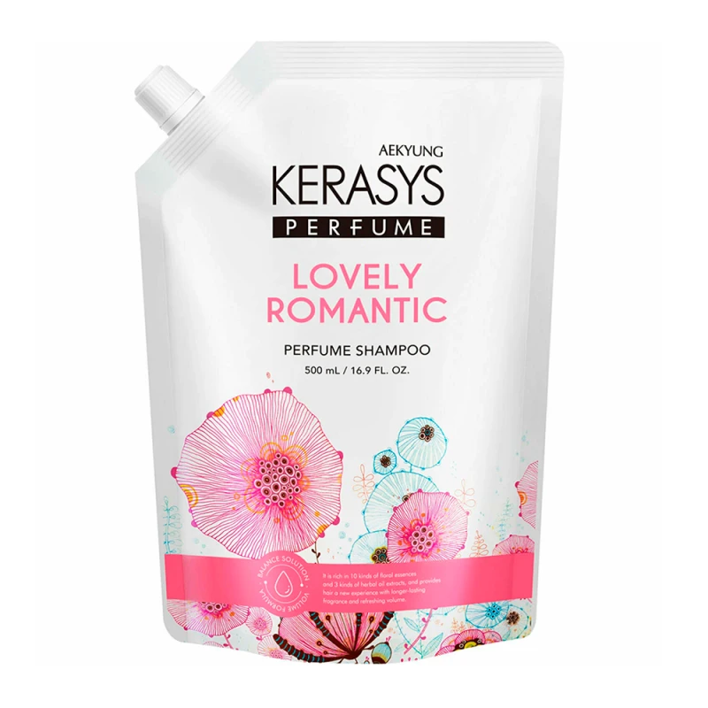 Shampoo Kerasys Lovely Romantic 500Ml Refil