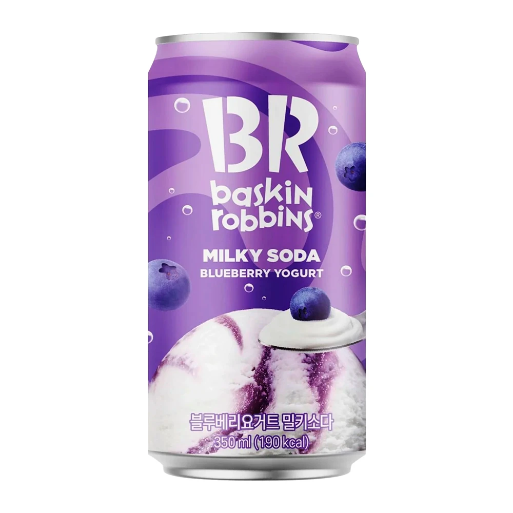 Refrigerante Br Milky Blueberry Yogurt Lata 350Ml