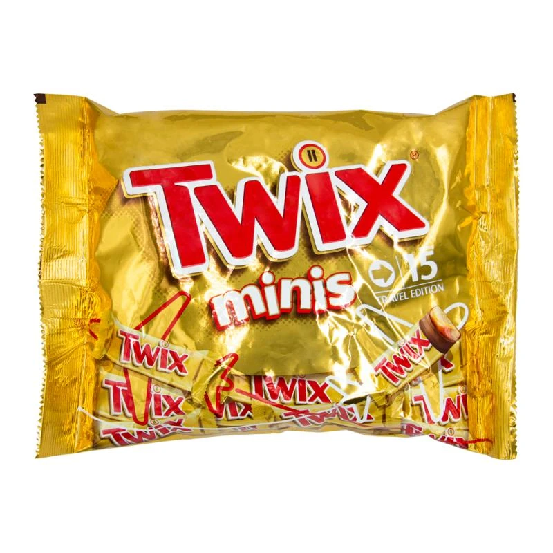 Chocolate Twix Minis Pacote 333G Mars