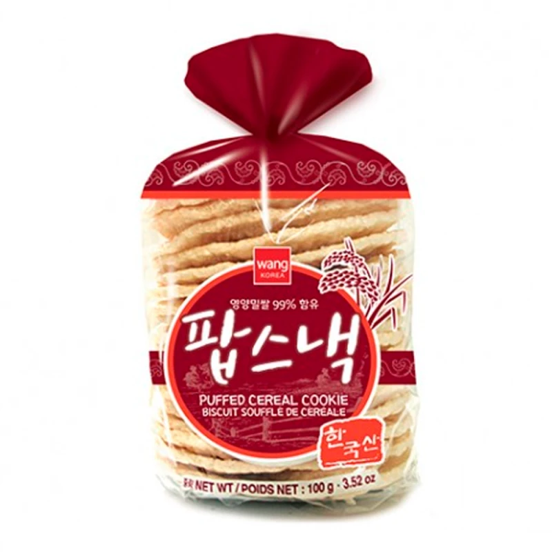 Biscoito de Cereais Wang Pacote 100G