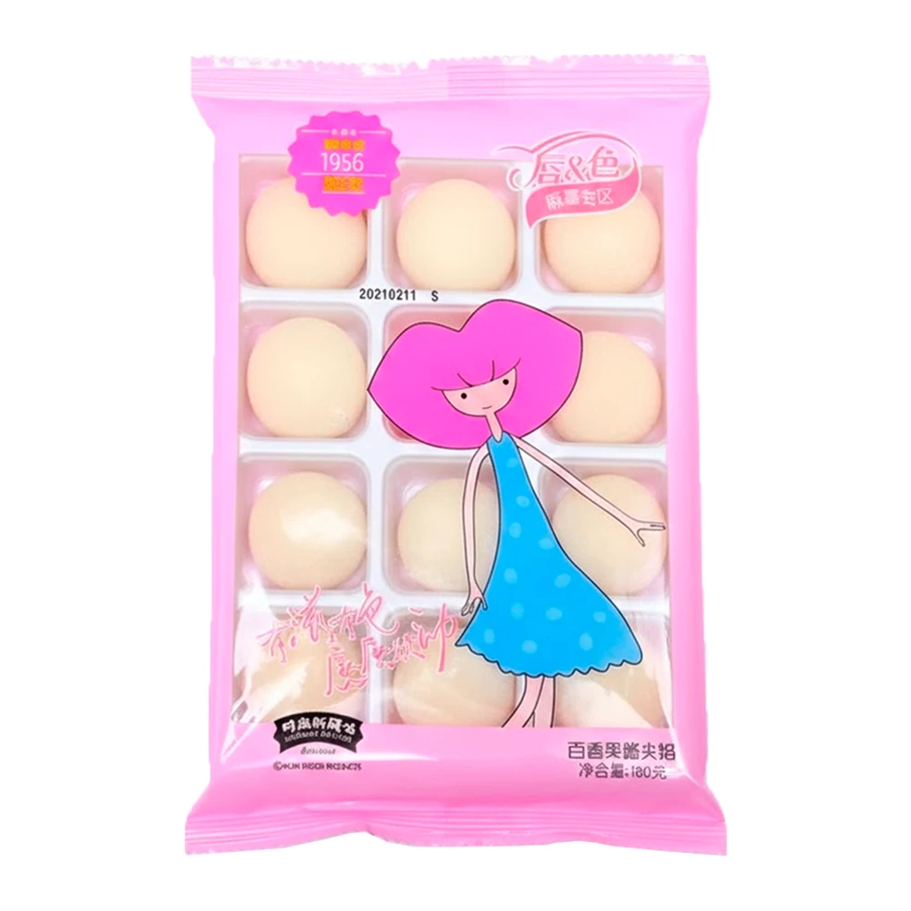 Mochi Hui Ning Sabor Maracujá Pacote 180G