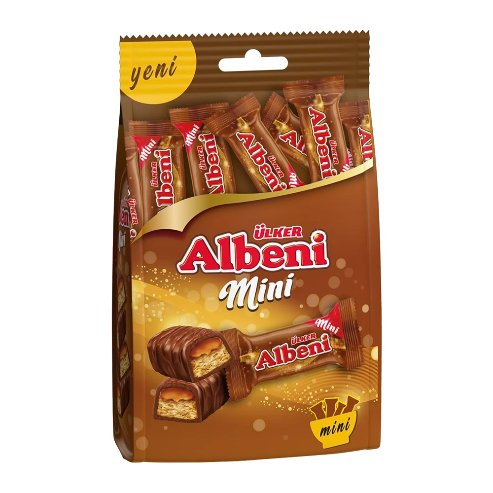 Chocolate Ulker Albeni Caramelo Mini Pacote 88G