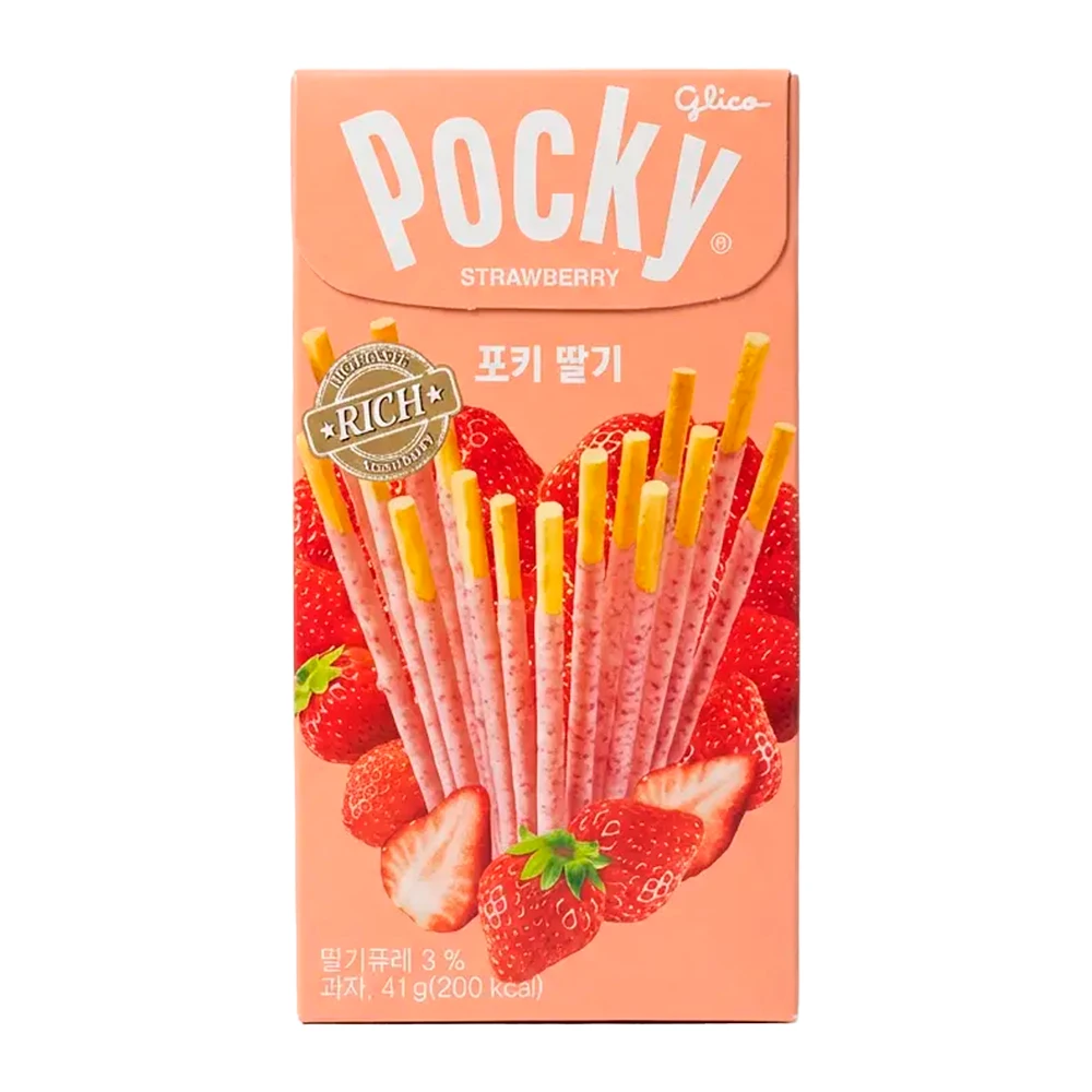 Palitinhos Glico Pocky Morango 41G