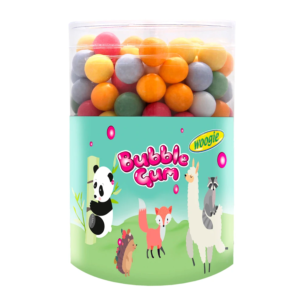 Bala Woogie Bubble Gum Mastigáveis Pote 500G