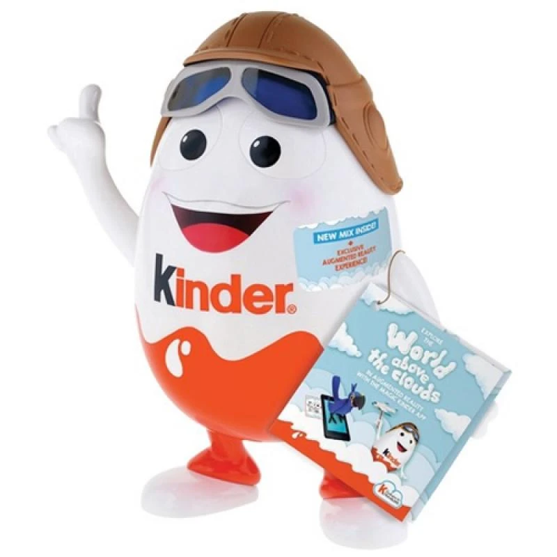 Kinder Ovo Boneco Com 7 Unidades 140G
