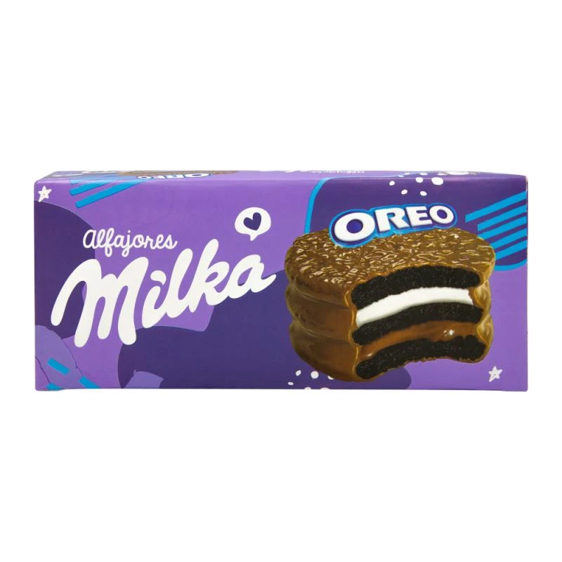Alfajor Milka Triplo Torta Oreo Caixa Com 6x61g
