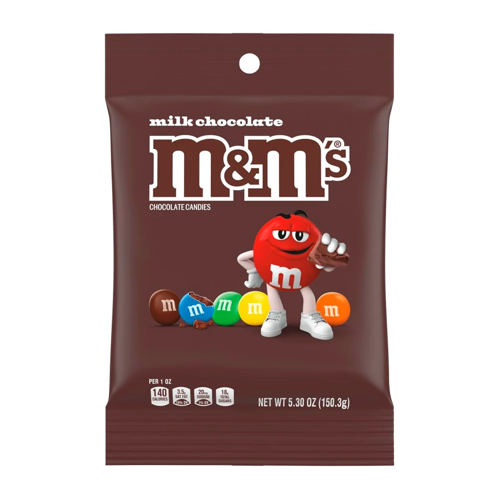 Chocolate Mars M&M Ao Leite Pacote 5.30Oz 150G