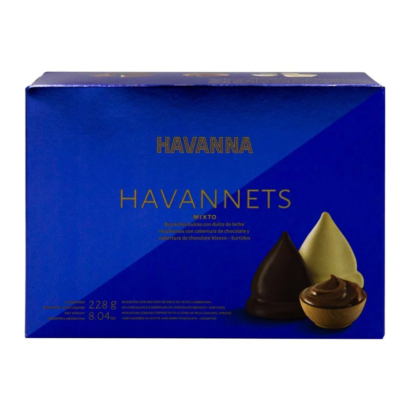 Havanete Havanna Misto Branco e Preto Caixa c/ 6X38G