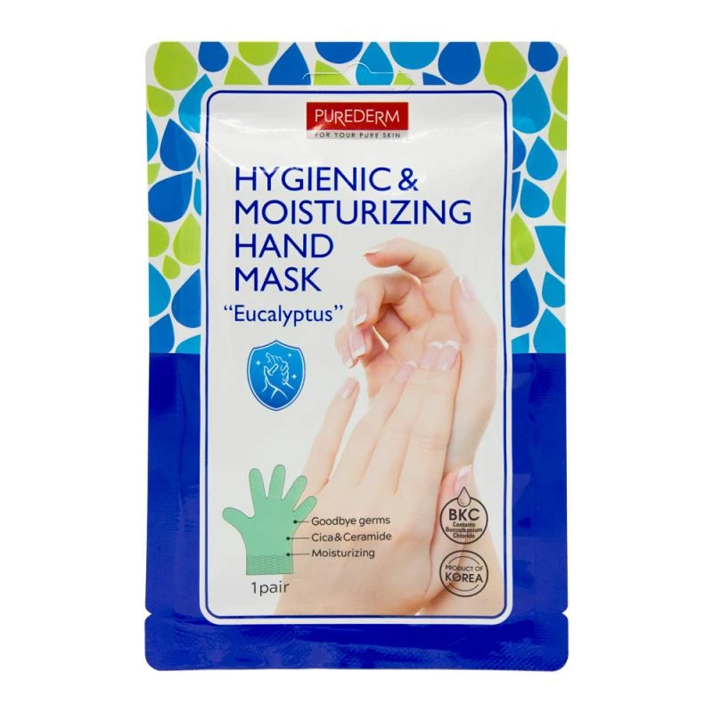 Máscara Para Mãos Purederm Hidratante Ads739