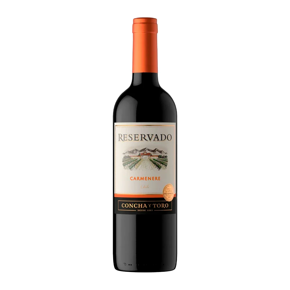 Vinho Chileno Concha y Toro Carménère Garrafa 750ml