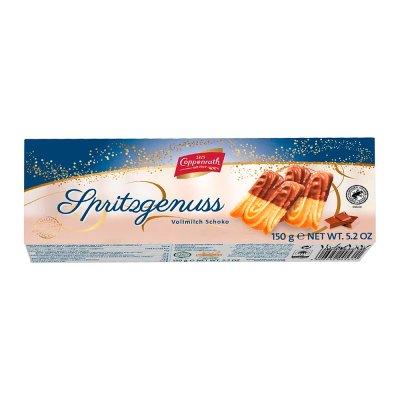 Biscoito Amanteigado Coppenrath Spritzgenuss Schoko 150G