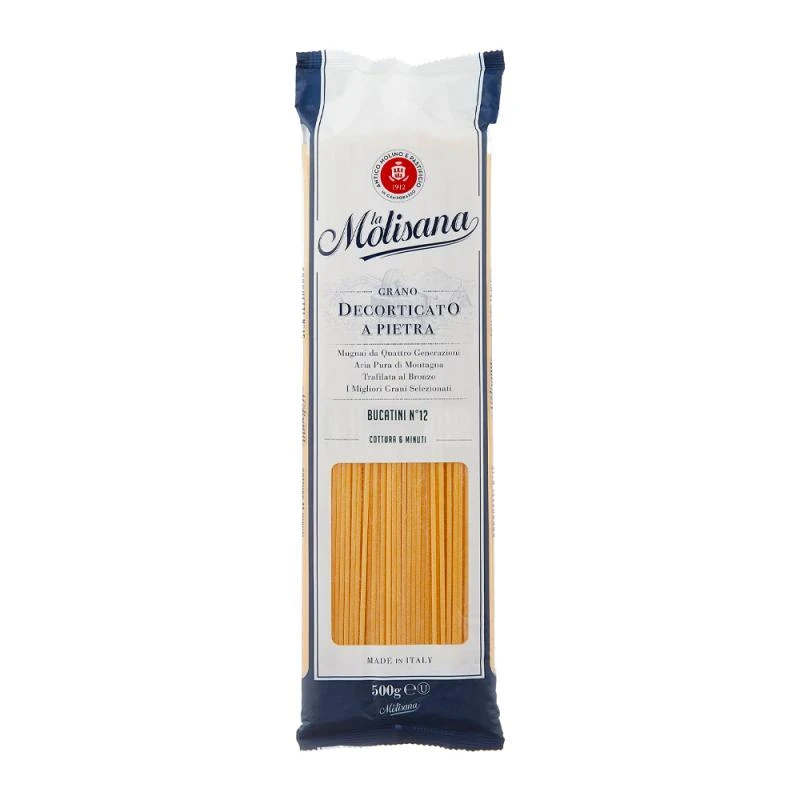 Macarrão Bucatini Numero 12 Pacote 500G La Molisana 