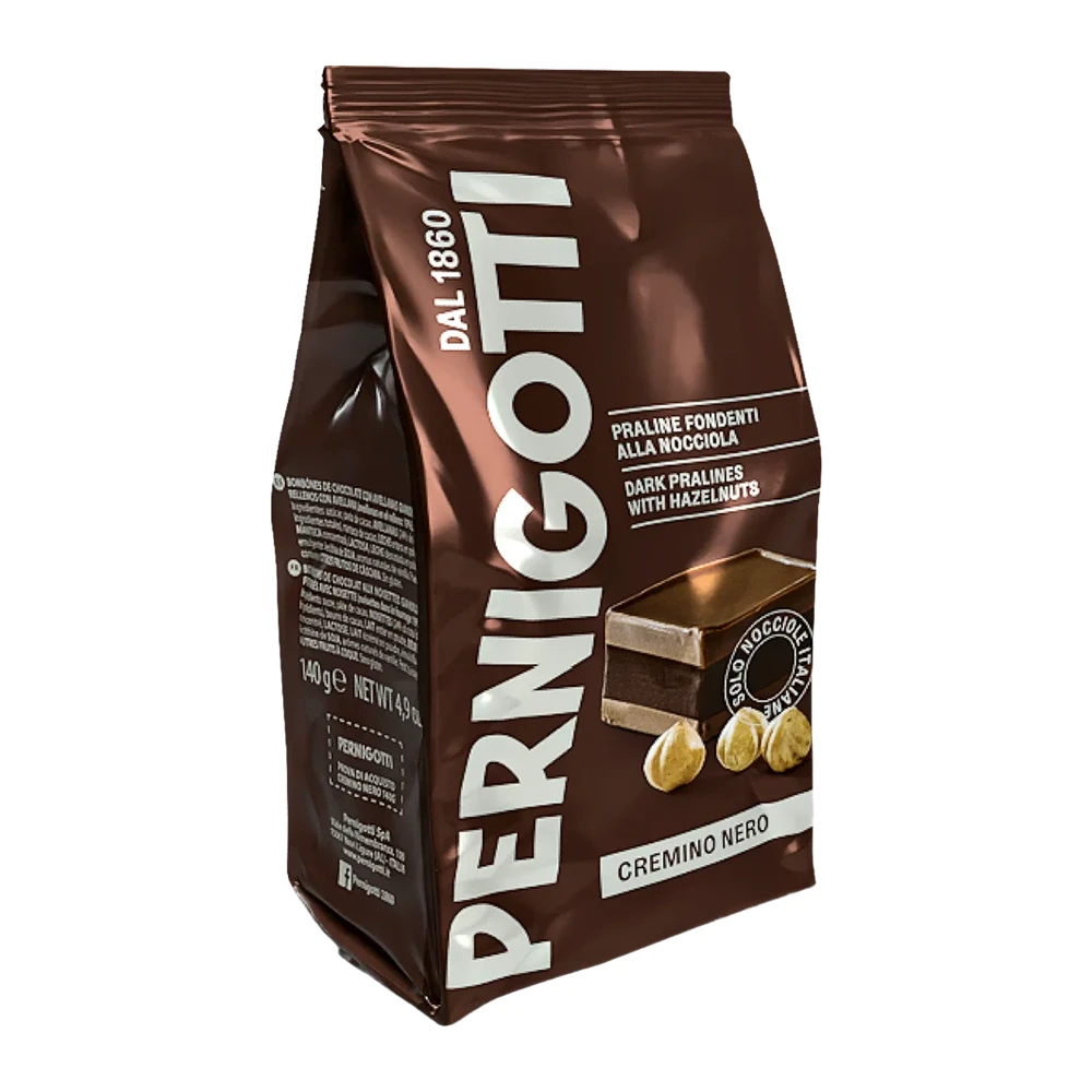 Bombom Pernigotti Praline Cremino Dark Pacote 140G