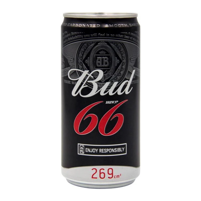 Cerveja Budweiser 66 Lata 269Ml
