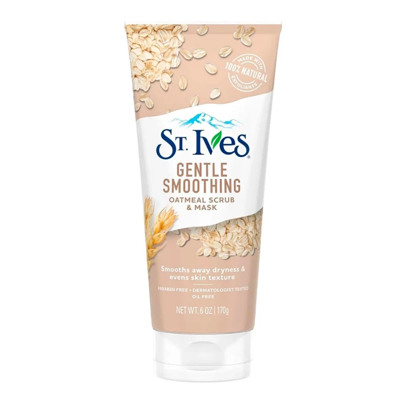 Esfoliante e Máscara Facial St Ives Aveia 170G