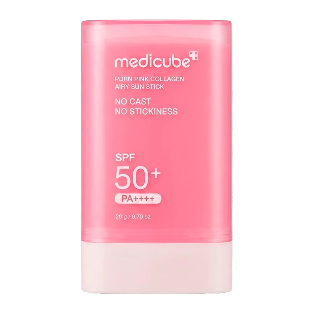 Protetor Solar Medicube Pdrn Pink Collagen Airy Sun Stick Spf 50 20G