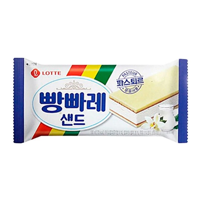 Sorvete Lotte Baunilha Sanduíche 180Ml