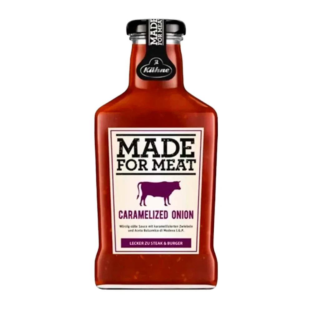 Molho Para Churrasco Kuhne - made For meat - cebola caramelizada 375ml